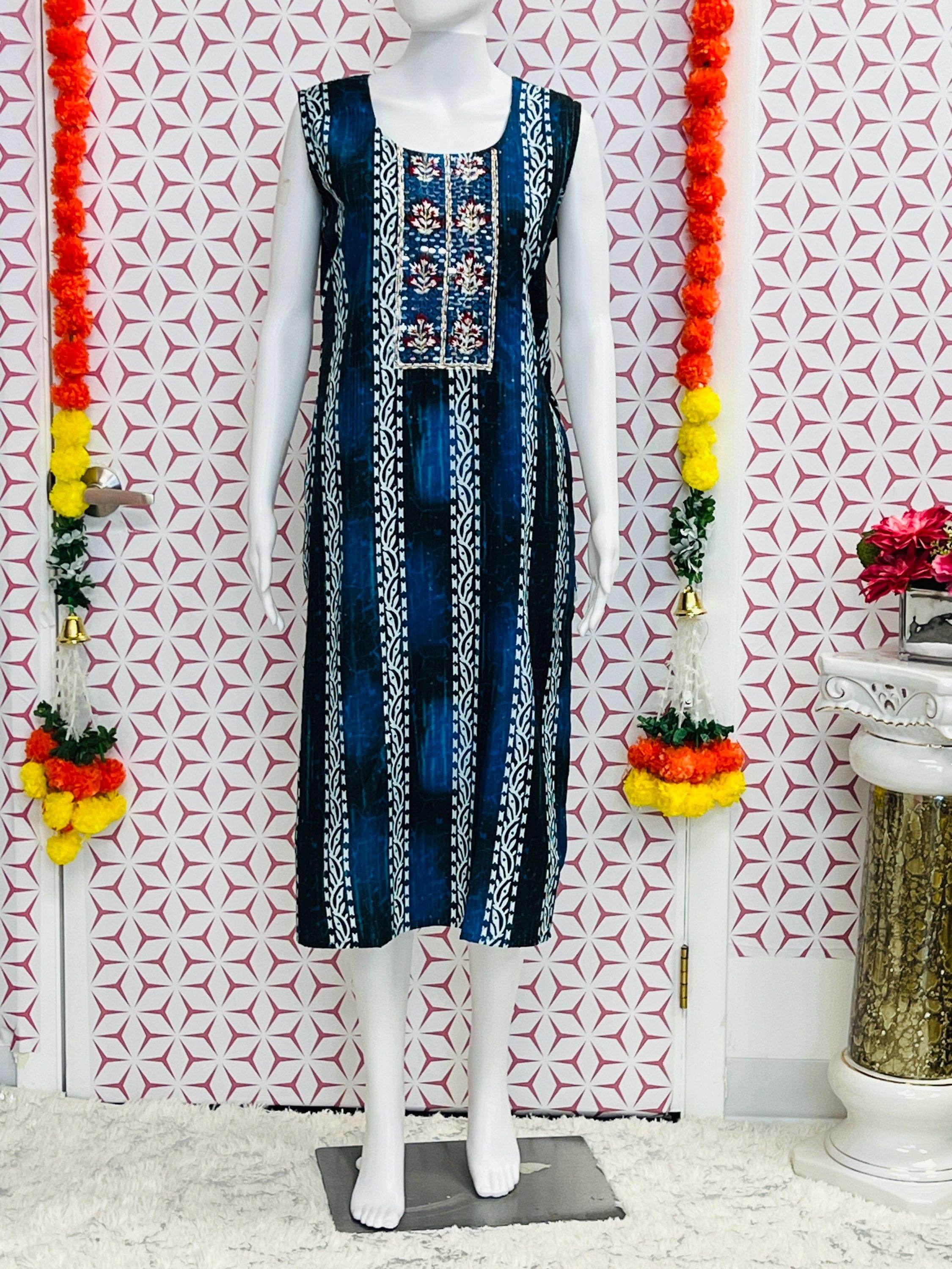 Fancy sequin work Kurti