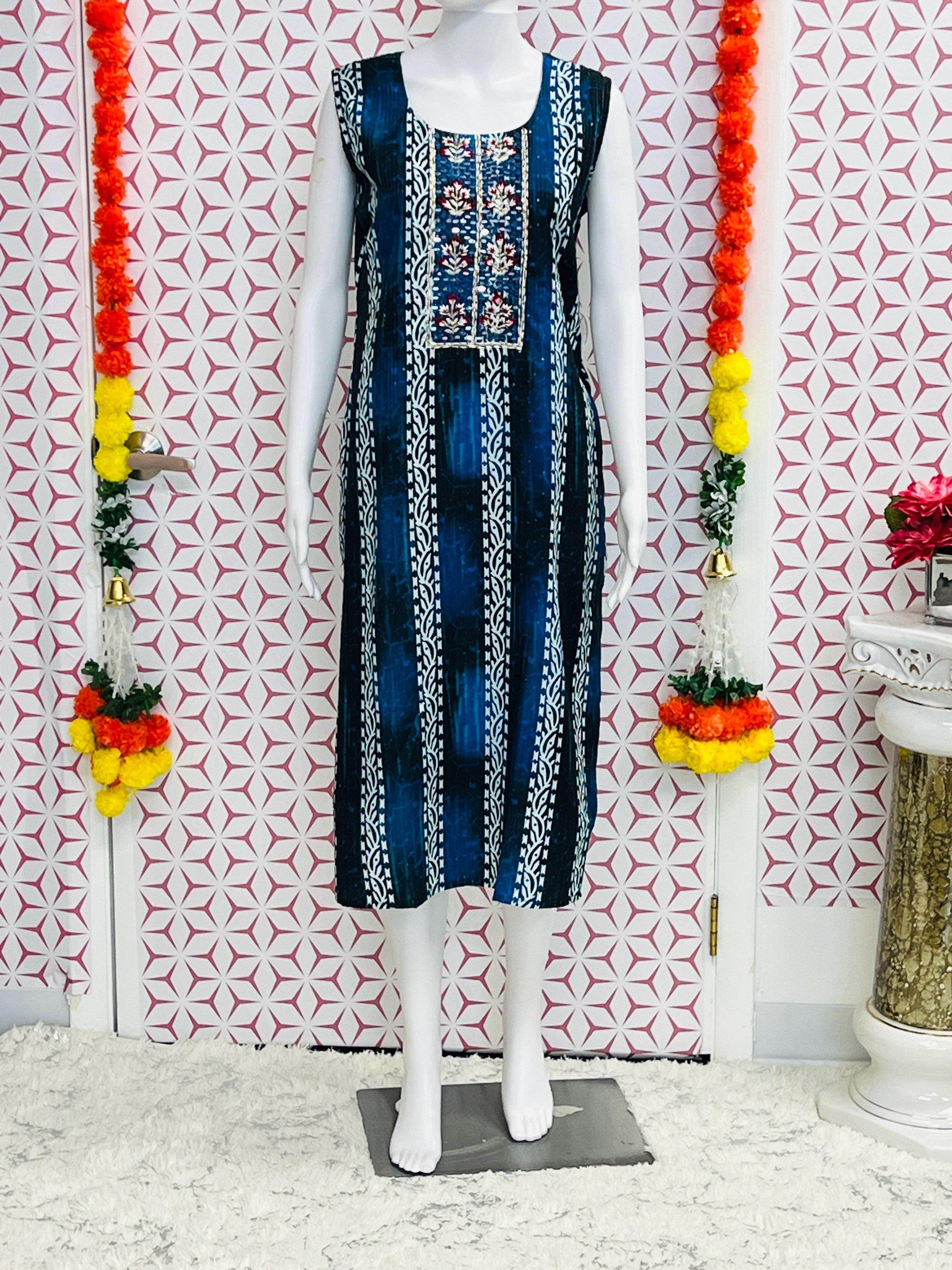Fancy sequin work Kurti