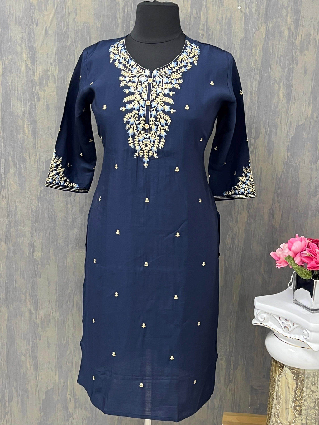 Modal silk kurti