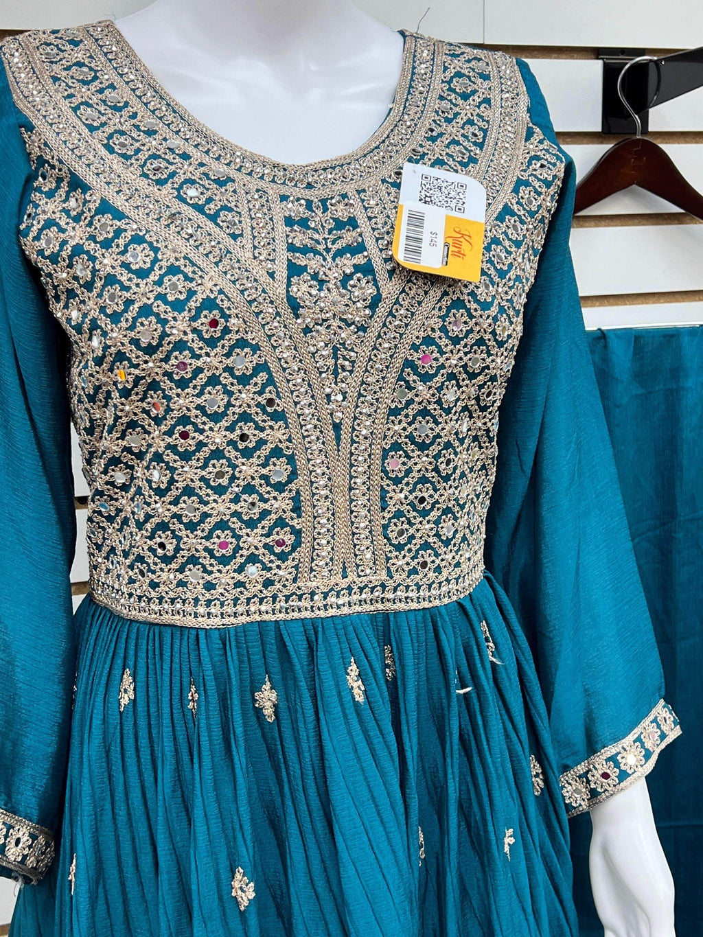 Silk kurti set