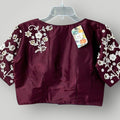 Silk Blouse | Pearl work