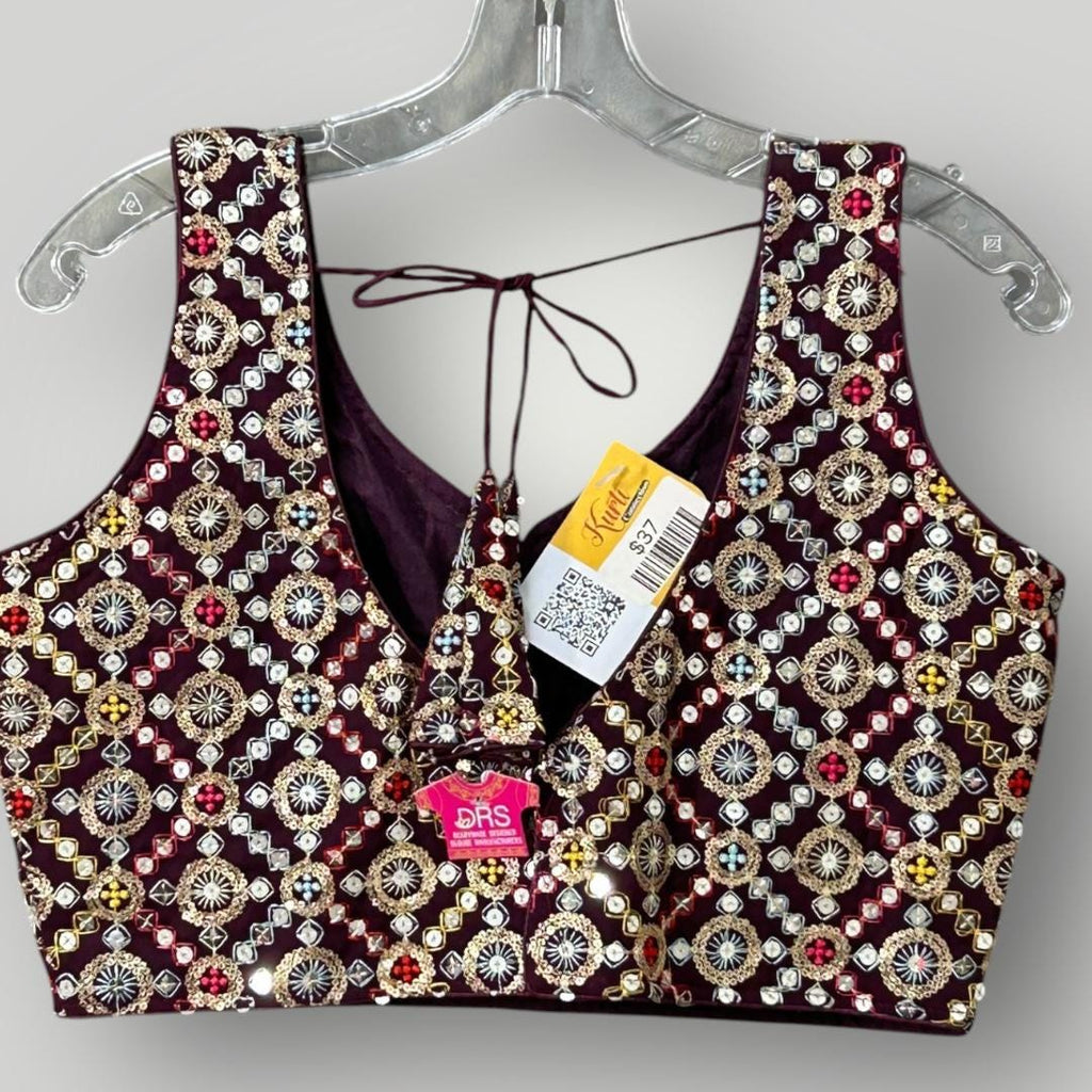 Readymade blouse | Wine color