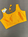 Raw silk blouse