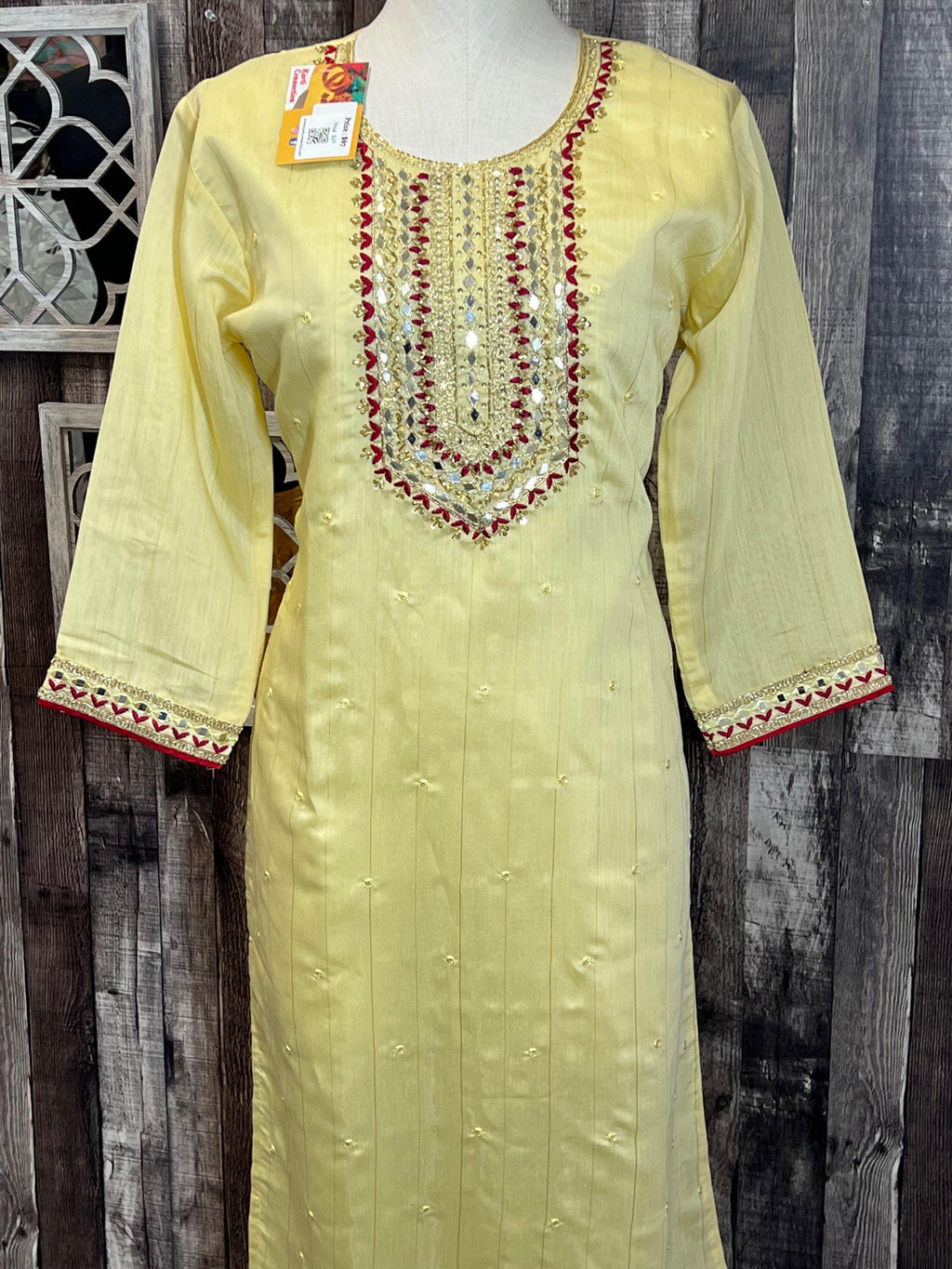 Chanderi silk kurti