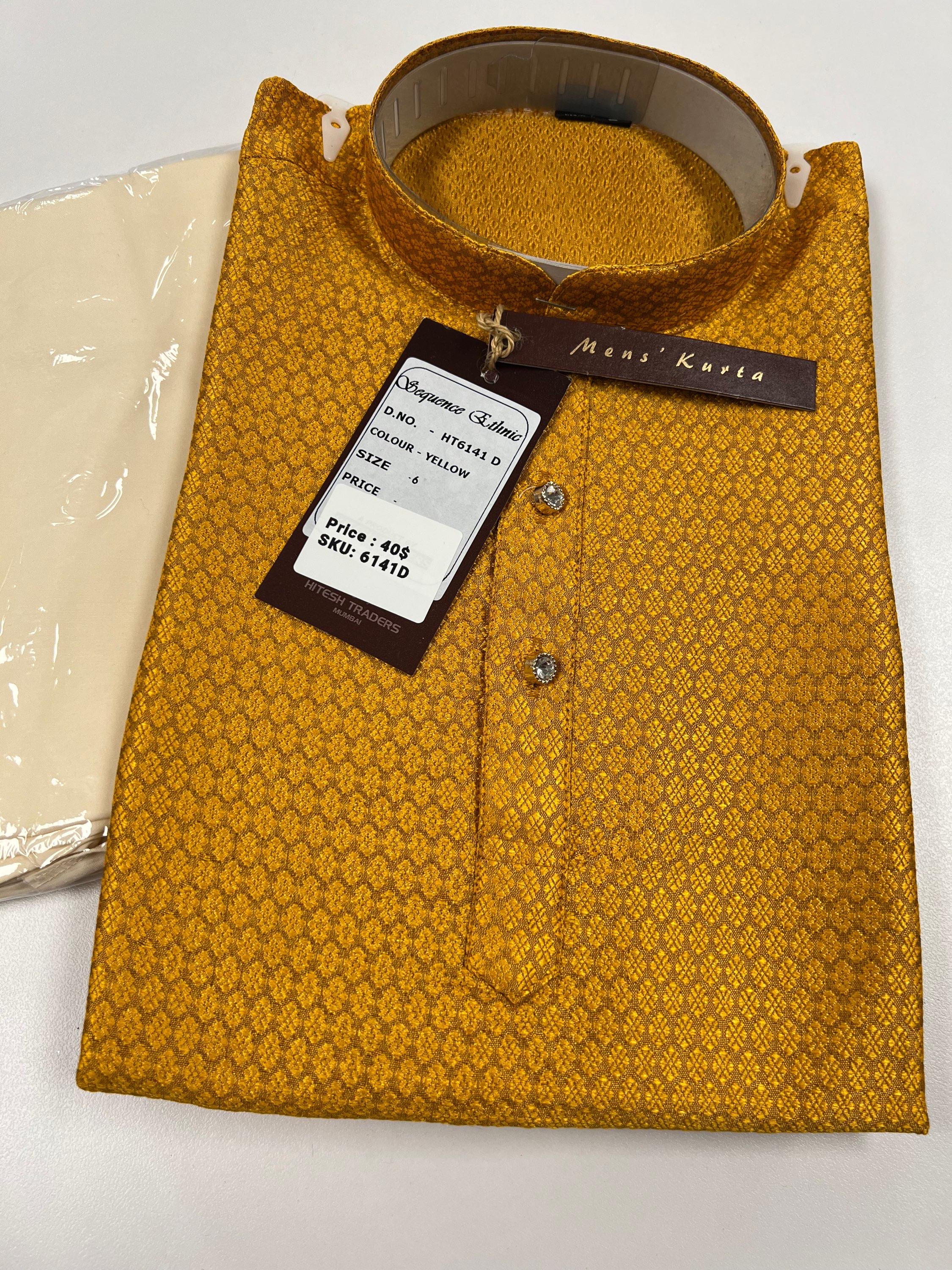 Silk kurta set for boys