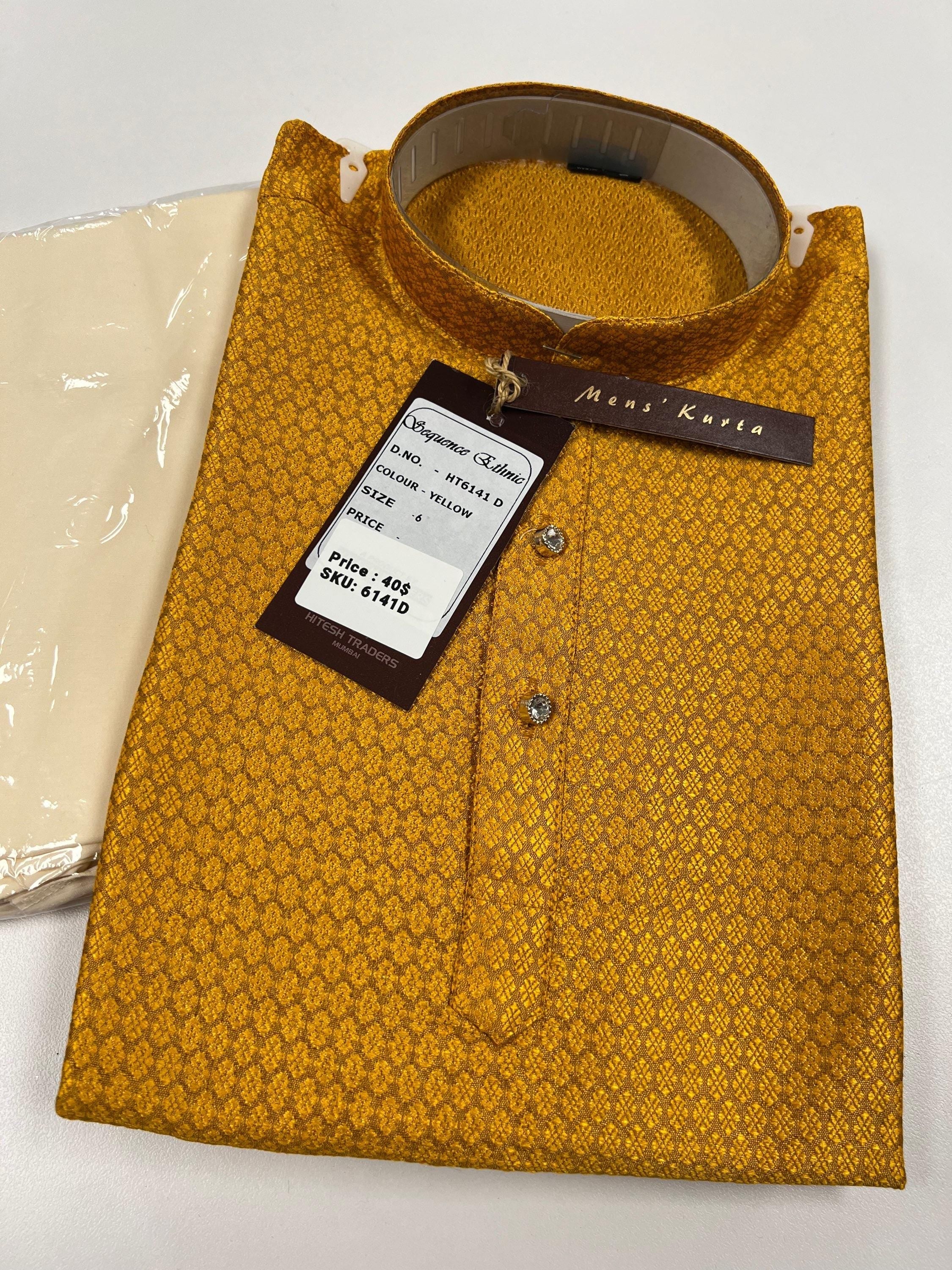 Silk kurta set for boys
