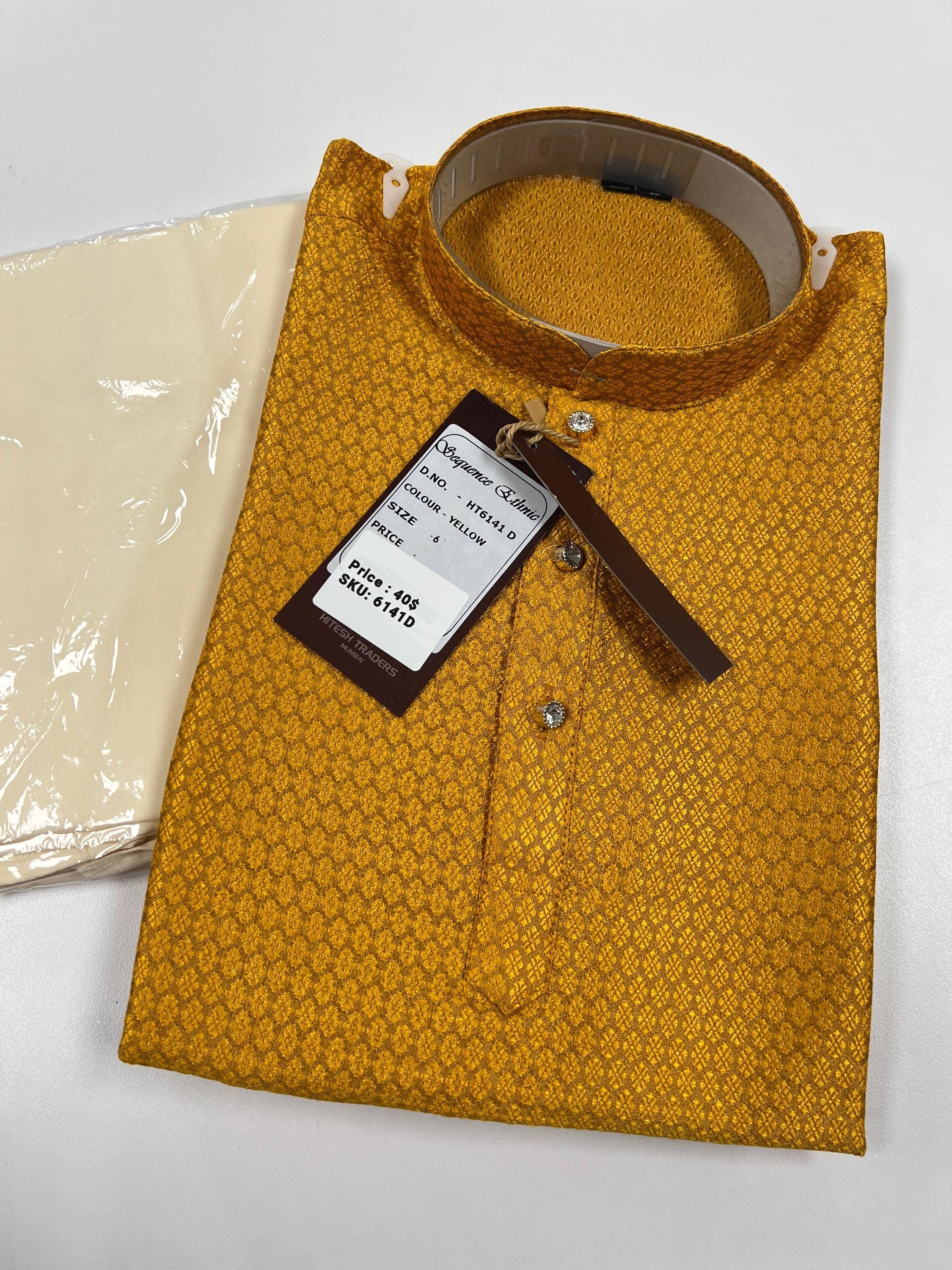 Silk kurta set for boys