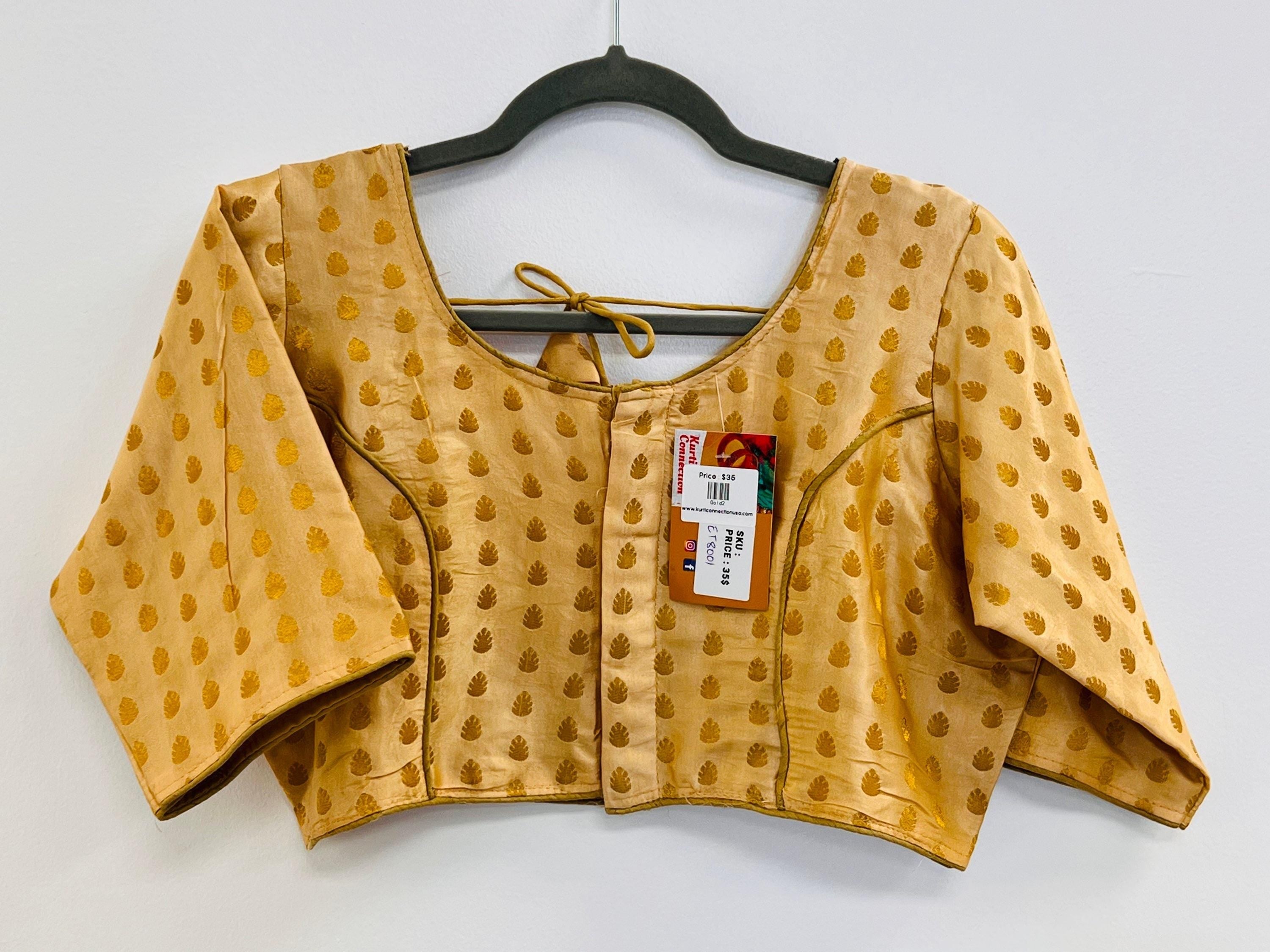 Gold blouse