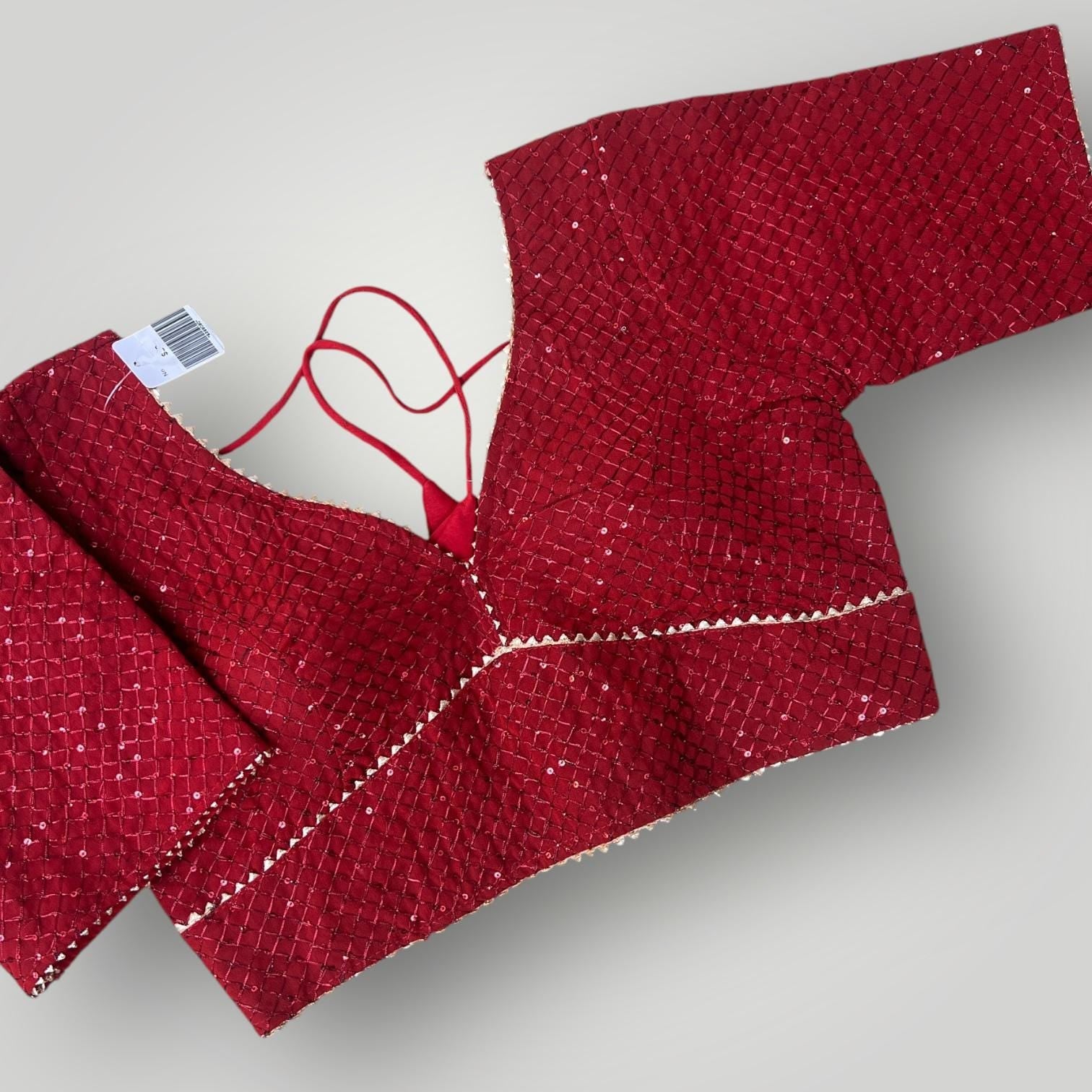 Readymade Blouse | maroon blouse