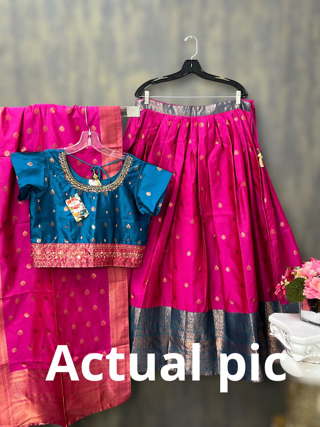 Silk Lehenga choli set