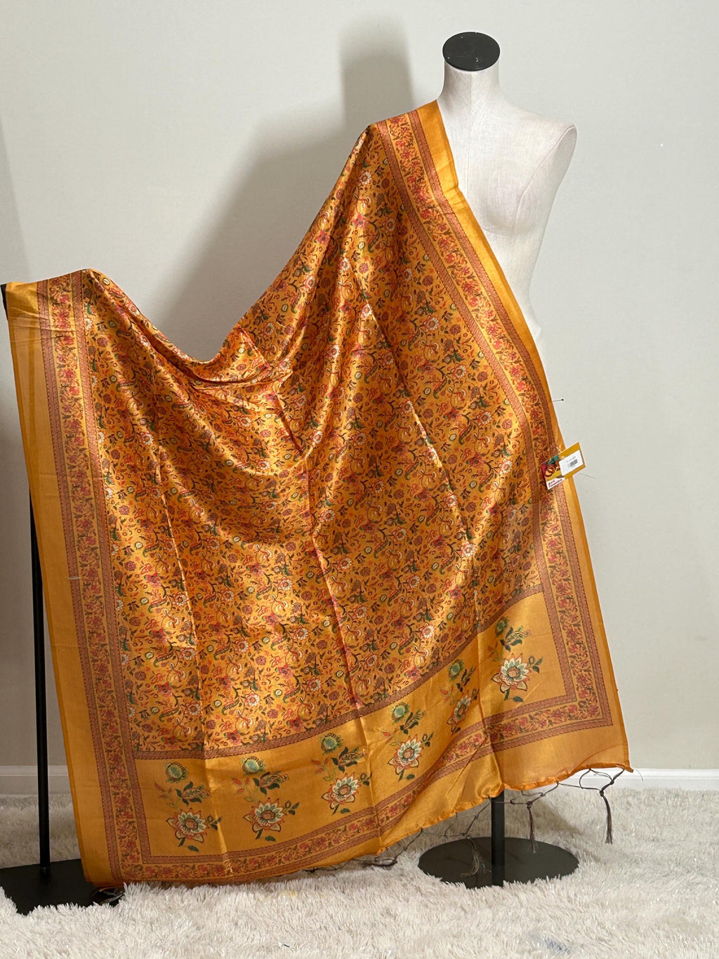 Digital print dupatta | cotton silk dupatta with beautiful pashmina print