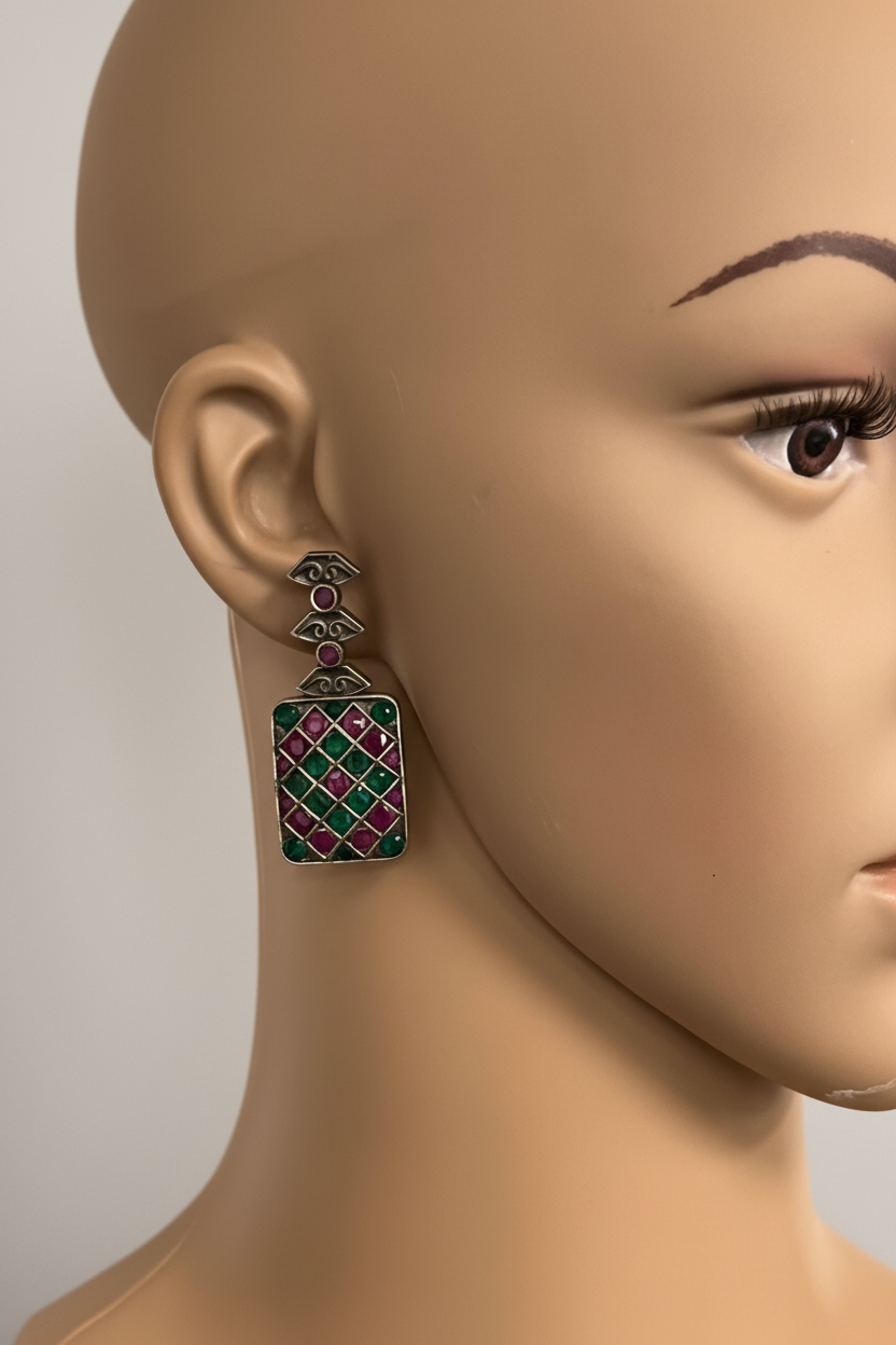 92.5 silver earrings