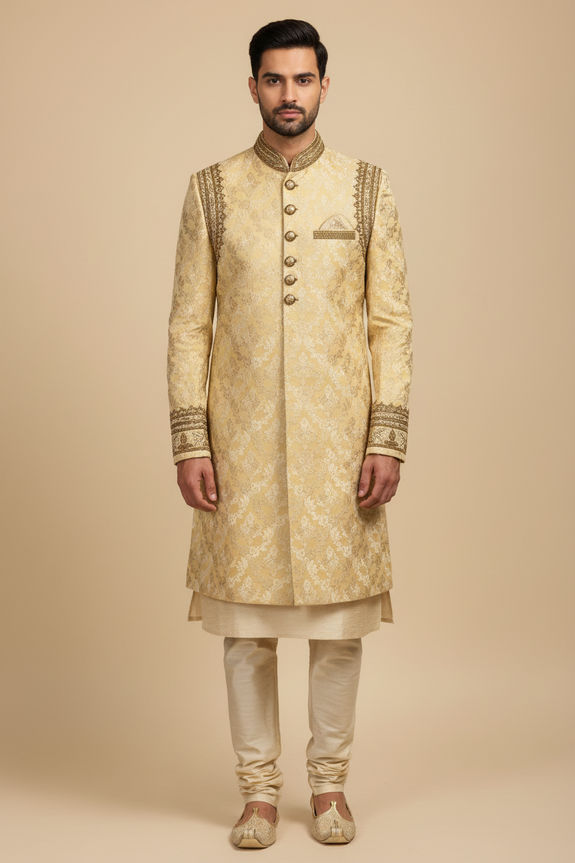 Sherwani set / heavy kurta pajama for men