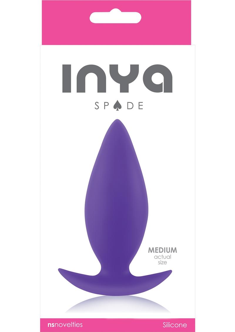 Inya Spade Silicone Butt Plug