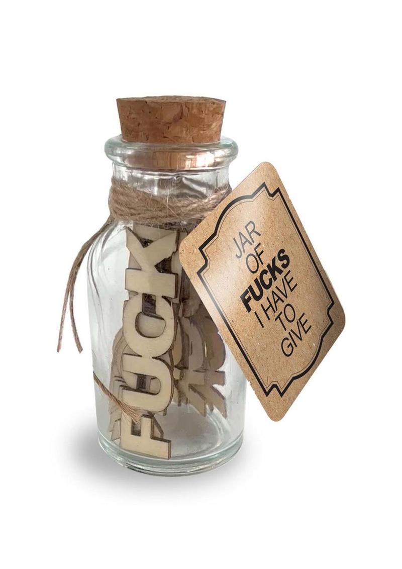 Jar of F*cks I Have to Give – Hilarious Gag Gift