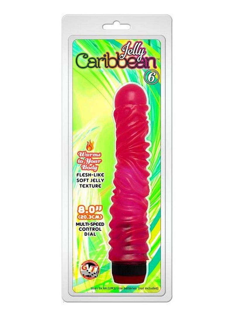 Jelly Caribbean Number 6 Vibrator