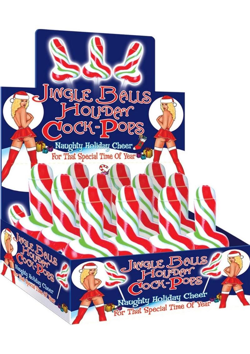 Jingle Balls Holiday Cock Lollipops