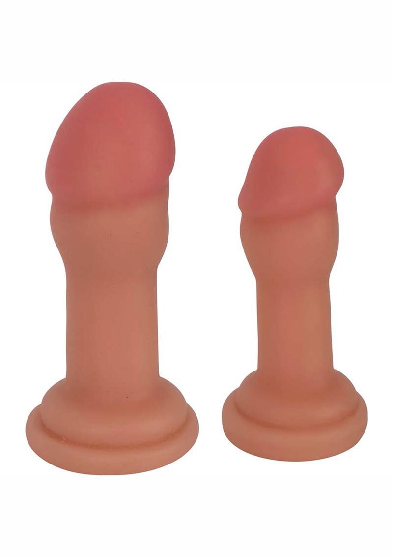Jock Anal Plug Duo Penis Heads