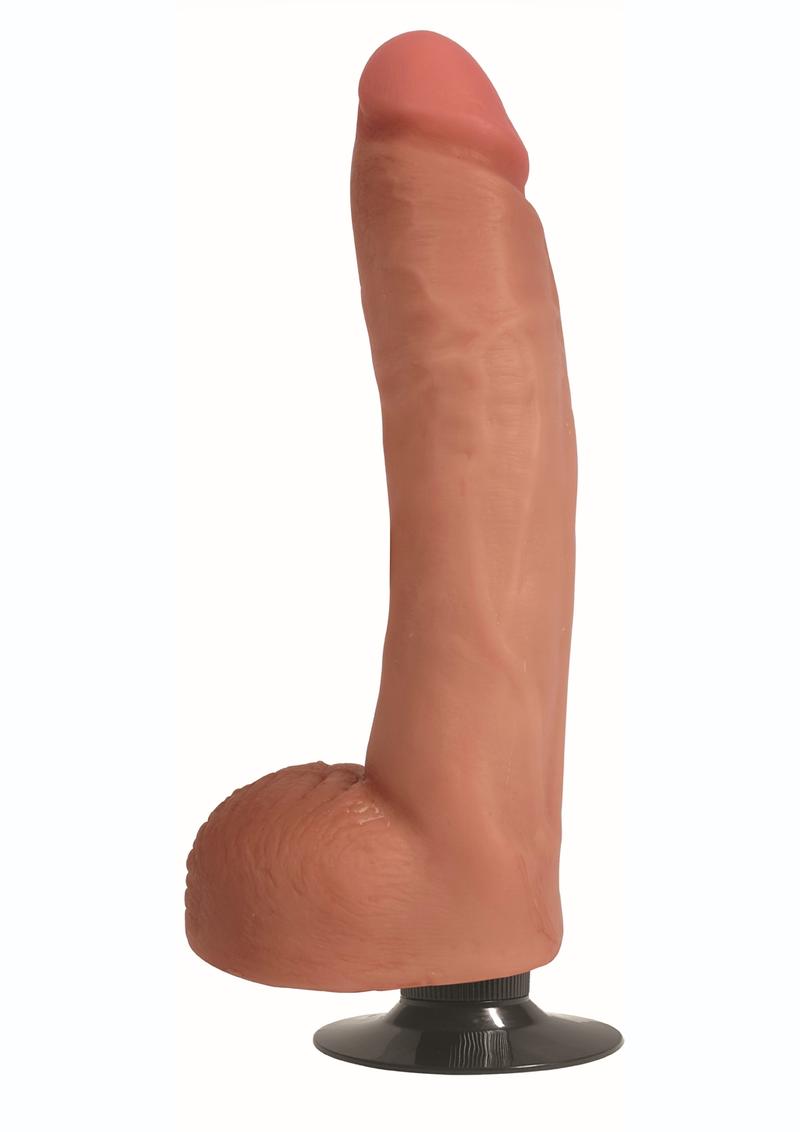 Jock Bareskin Realistic Vibrating Dong with Balls