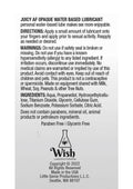 Juicy AF Water Based Opaque Lubricant
