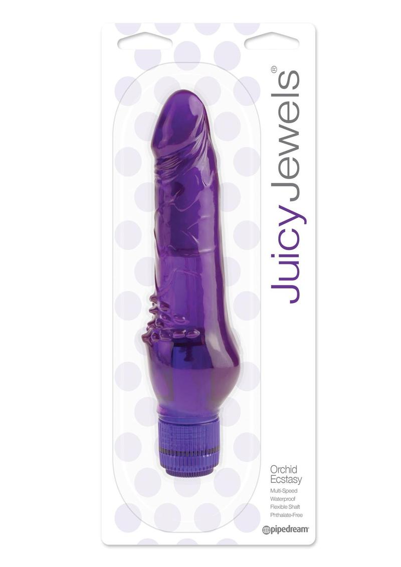 Juicy Jewels Orchid Ecstasy Jelly Vibrator