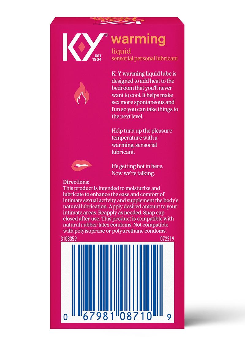 K-Y Warming Liquid Lubricant