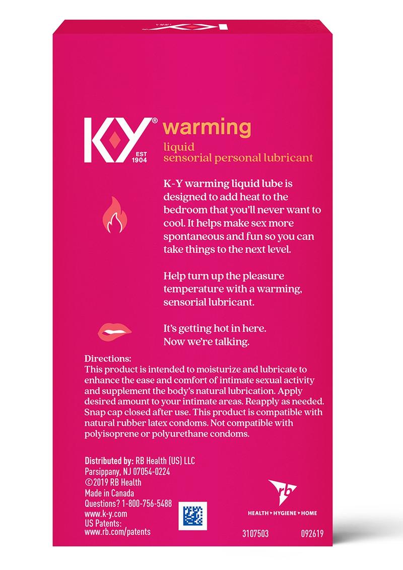 K-Y Warming Liquid Lubricant