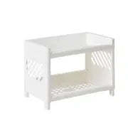 Double-Layer Desktop Rack