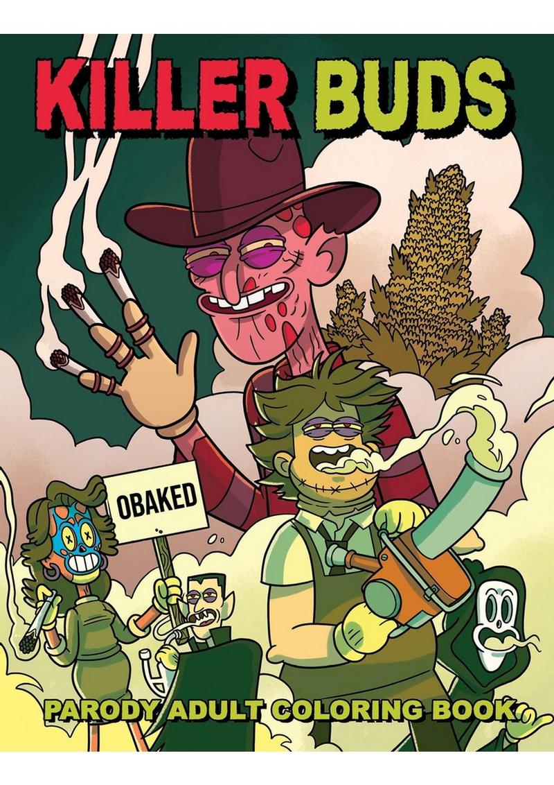 Killer Buds Weed Coloring Book – Horror Meets Hilarious