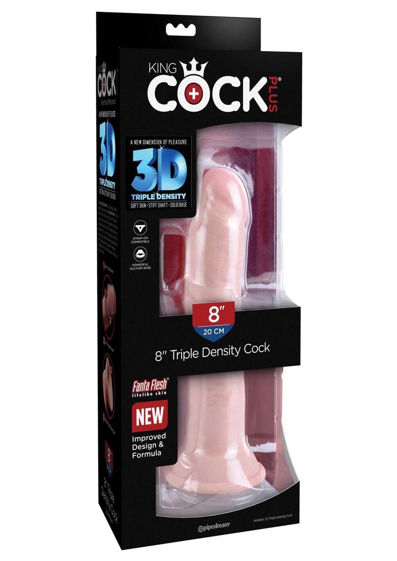 King Cock Plus Triple Density Dildo
