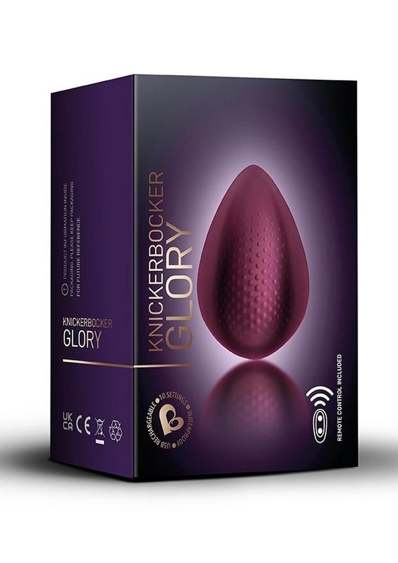 Knickerbocker Glory Rechargeable Silicone Clitoral Stimulator with Remote Control