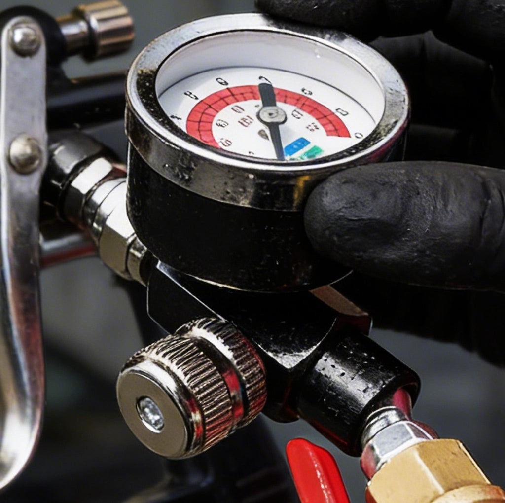 LE LEMATEC Spray Gun Regulator Valve Tool, 1/4 NPT Air Pressure Regulator (AR-08)