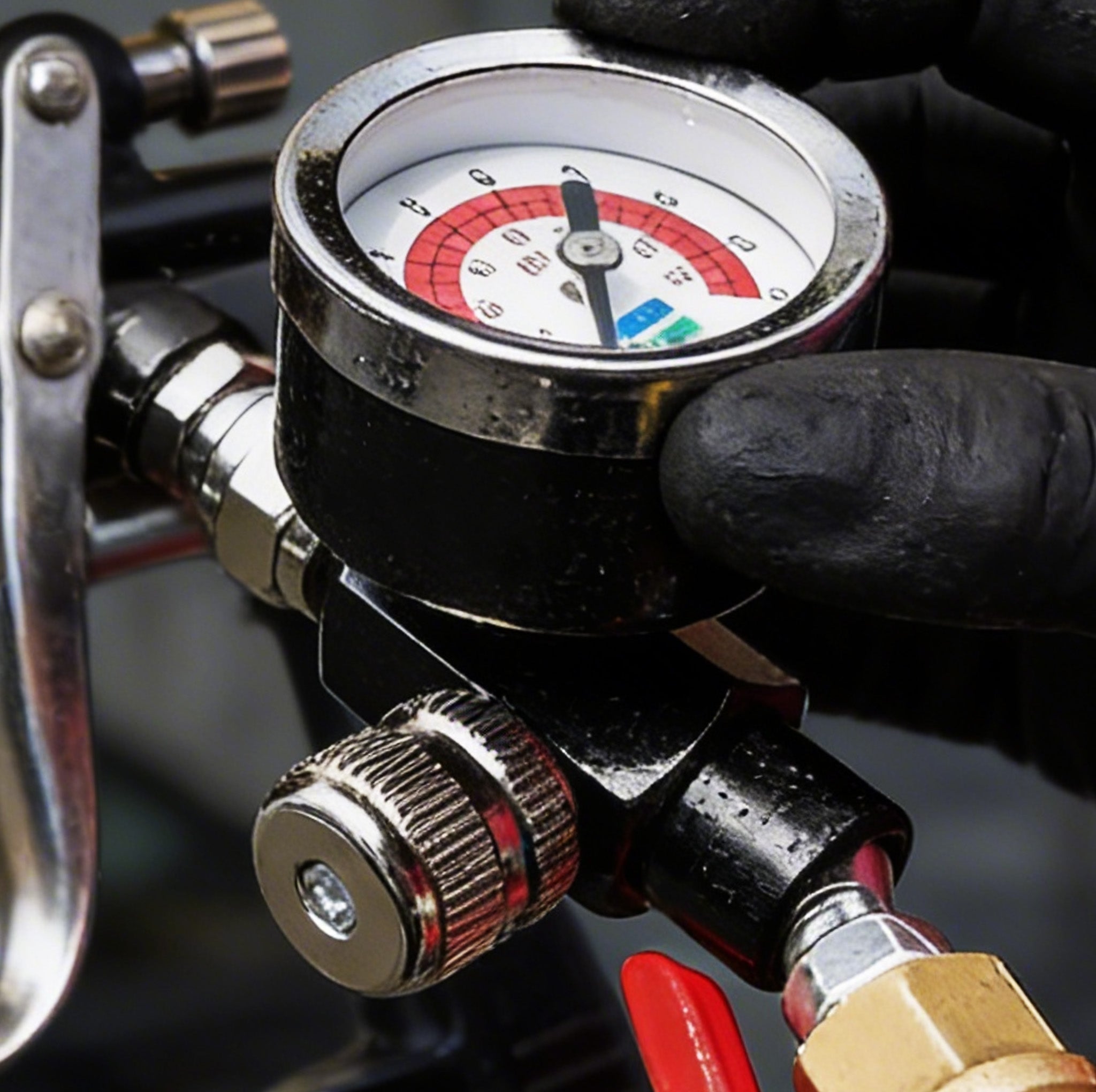 LE LEMATEC Spray Gun Regulator Valve Tool, 1/4 NPT Air Pressure Regulator (AR-08)