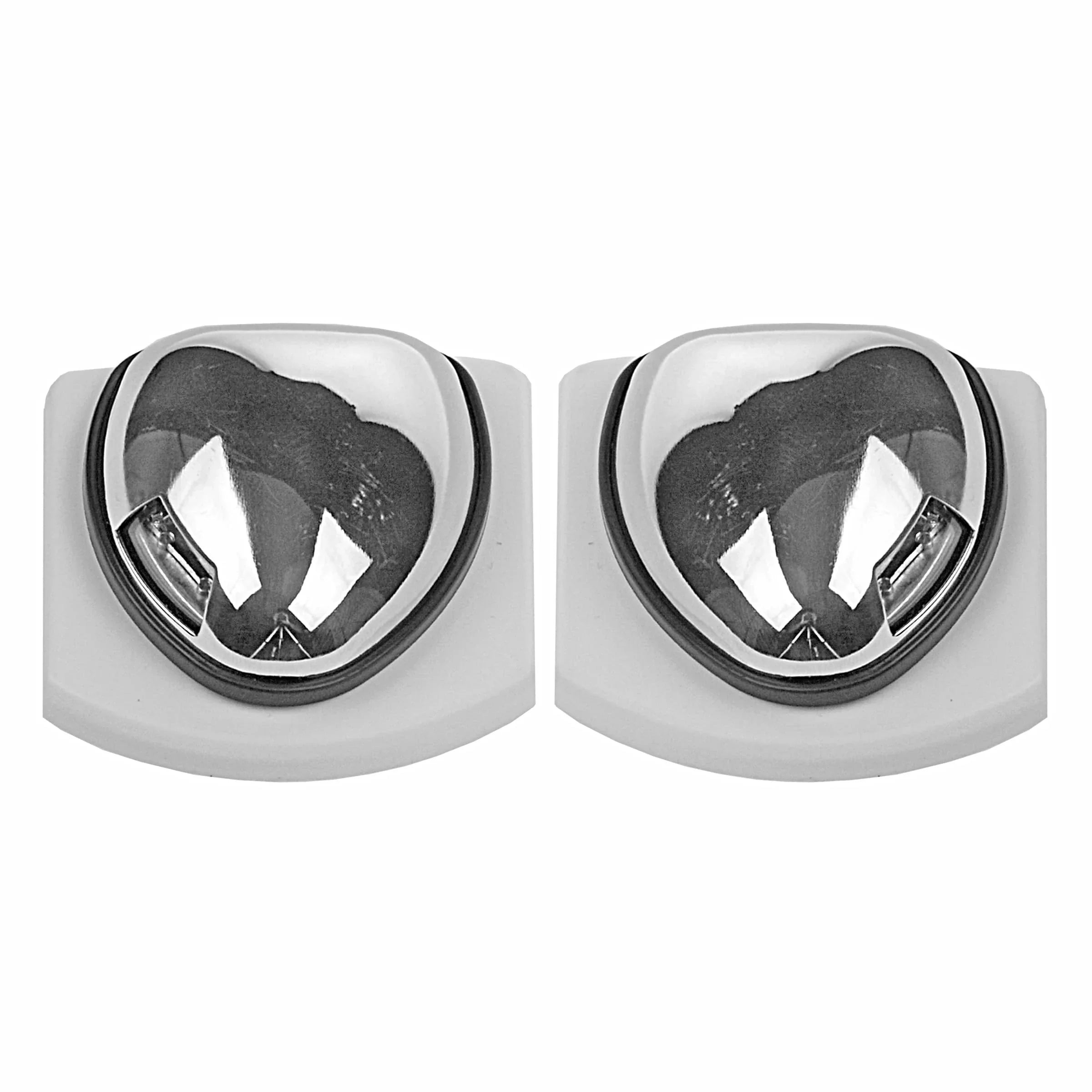 T-H LED Low Profile Bow Light Set (Black adapter plates)