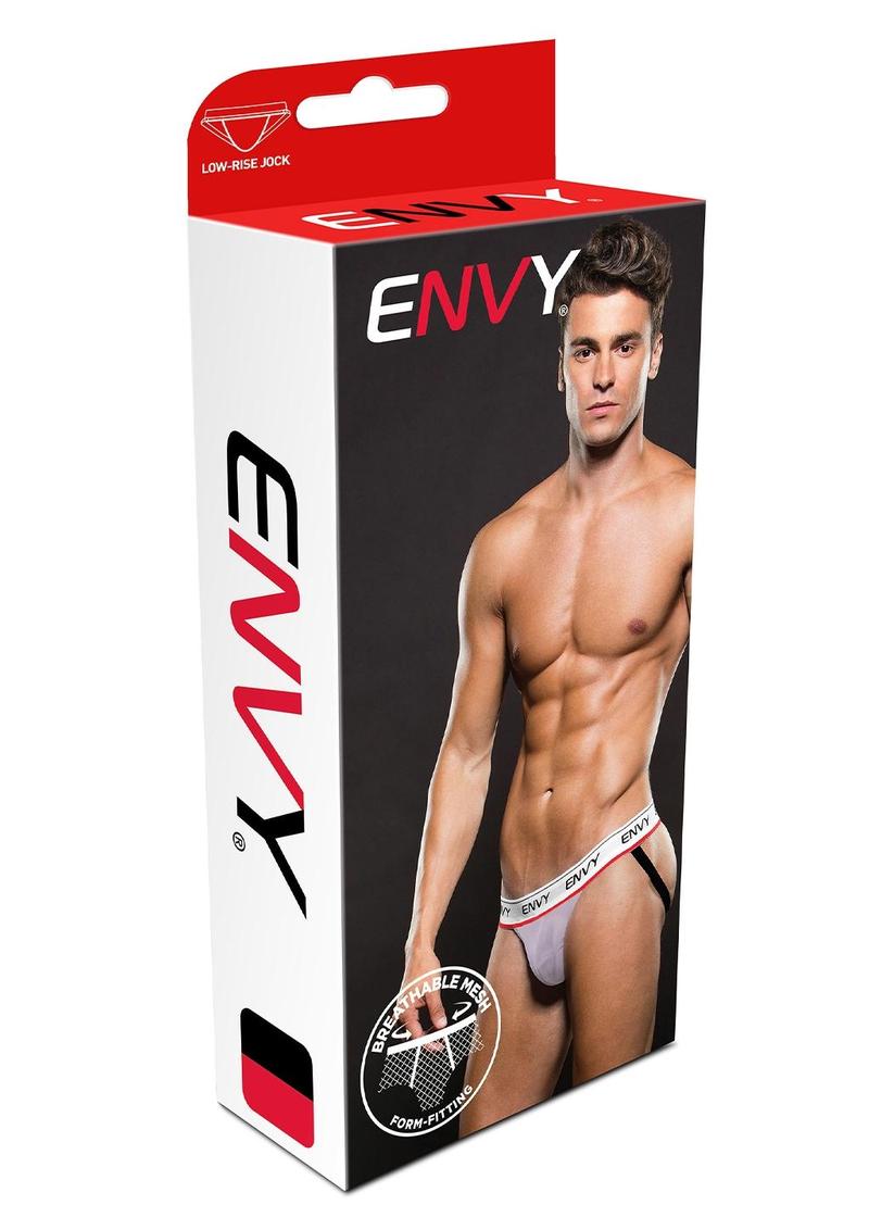 Logo Elastic Lowrise Mesh Jock S/M