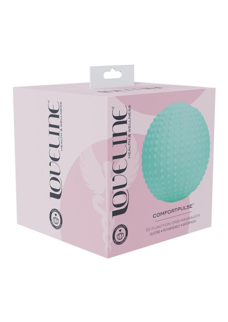Loveline Comfortpulse 10 Function Vibrating Rechargeable Silicone Duo Massager