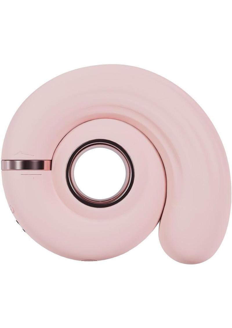 Loveline Tourner 10 Speed Silicone Rechargeable Vibrating Swirl Clitoral Stimulator