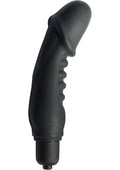 Mack Tuff Ribbed Vibrating Silicone Penis Vibrator