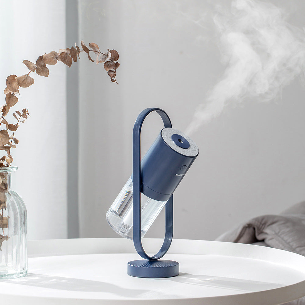 Magic Shadow USB Air Humidifier – Mini Ultrasonic Mist Diffuser with Projection Night Light for Home, Office & Car