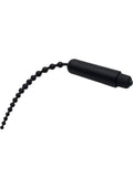 Master Series Dark Rod Vibrating Beaded Silicone Sound