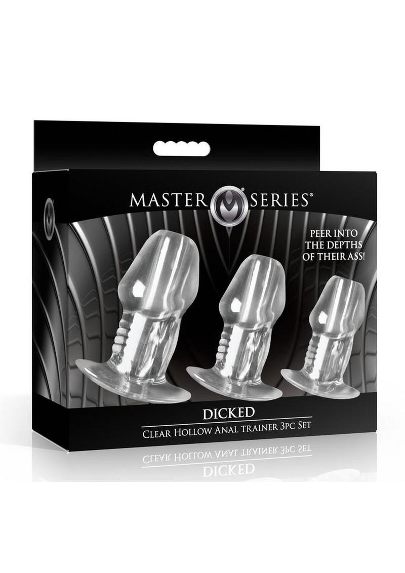Master Series Dicked Hollow Anal Plug
