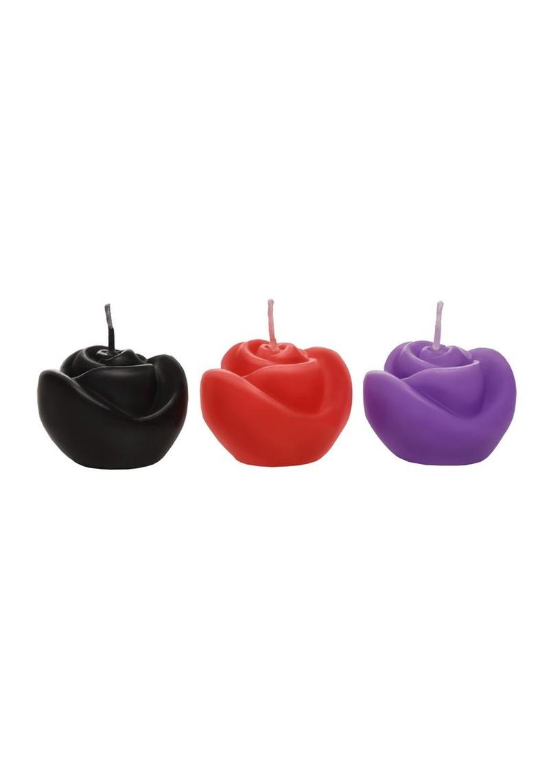 Master Series Fire Garden Rose Candle