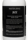 Master Series Jizz Unscented Water Based Lube