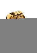 Master Series Midas 18k Gold-Plated Locking Chastity Cage