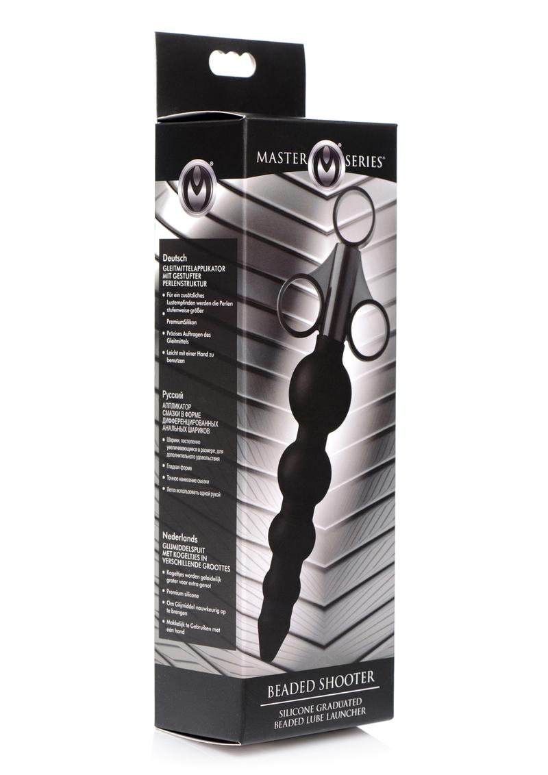 Master Series Silicone Graduated Beads Lubricant Launcher