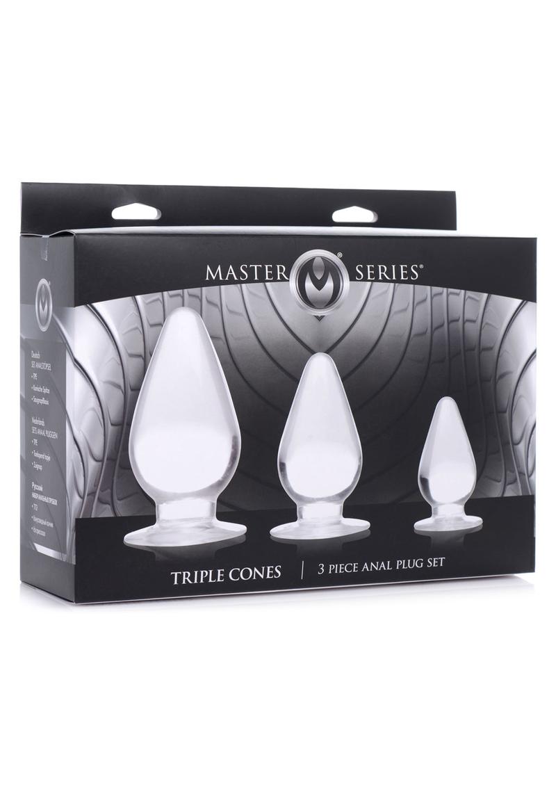 Master Series Triple Cones Anal Plug