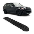 2014-2022 Land Rover Range Rover Sport Running Boards Side Steps Silver & Black