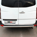 2006-2017 VW Crafter Rear Bumper Guard Stainless Steel Brushed