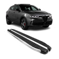 2023-2026 Alfa Romeo Tonale Running Boards Side Steps Silver & Black