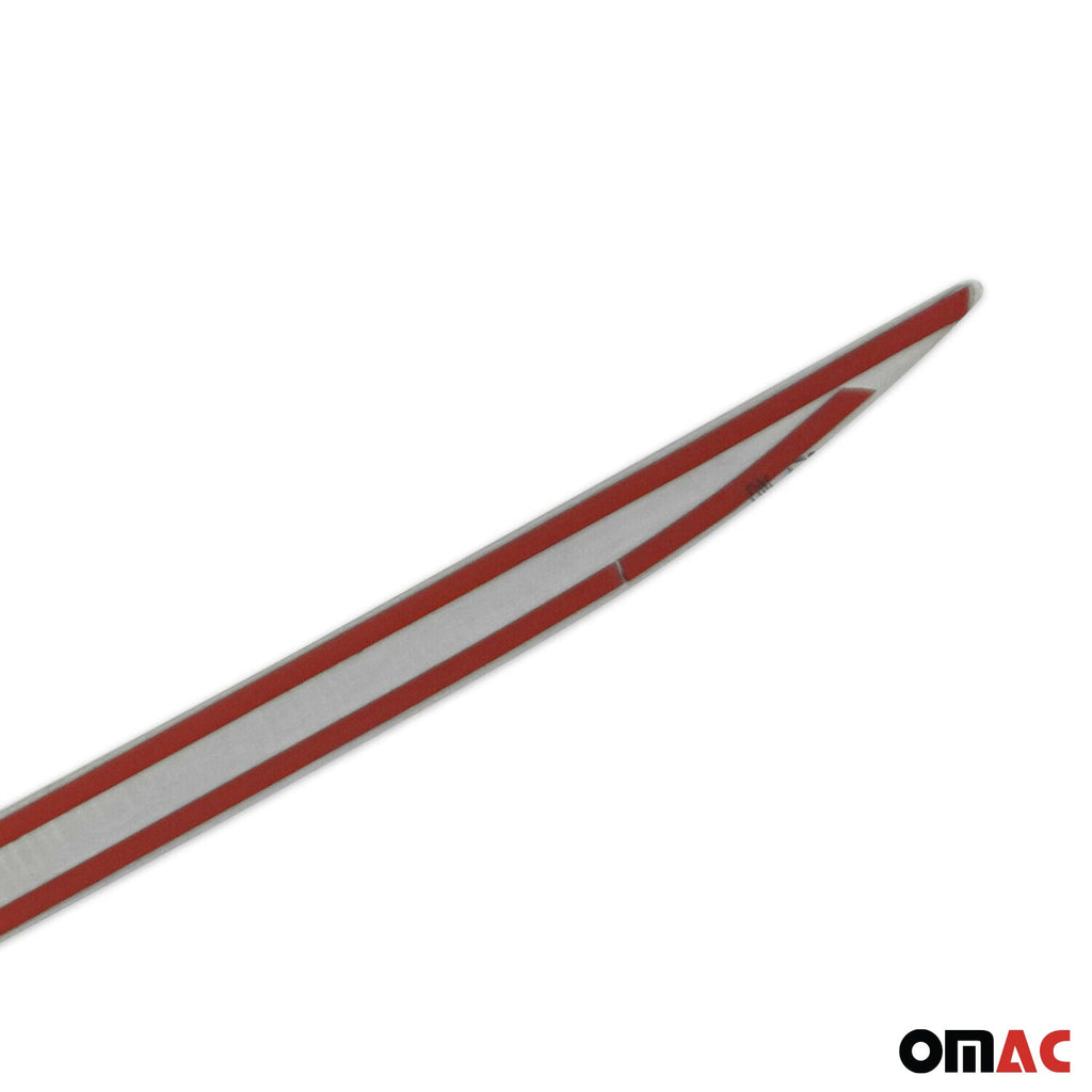 2016-2024 Mercedes Metris Trunk Window Molding Trim Streamer Stainless Steel